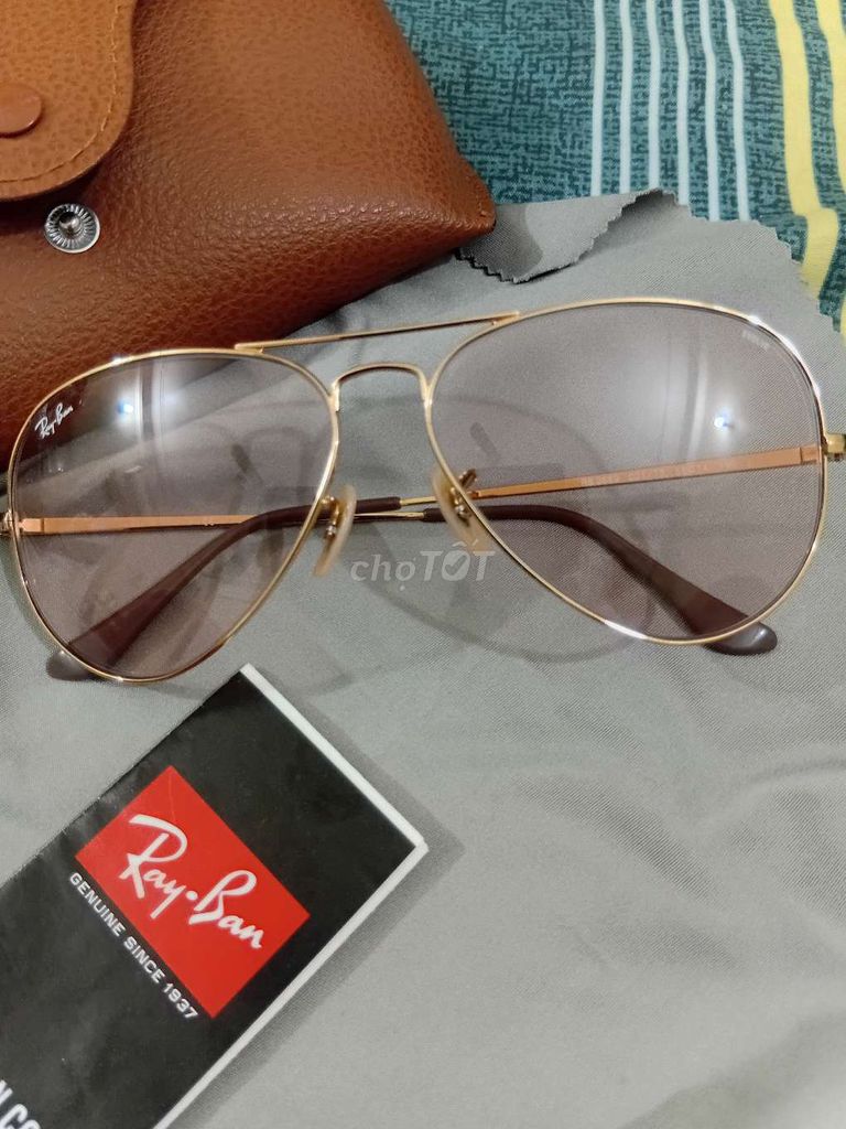 Kính Rayban đổi màu 3689. Mua bán Phụ kiện thời trang khác tại Quận Nam Từ Liêm Hà Nội được đăng bởi Tuấn Anh  hình 1