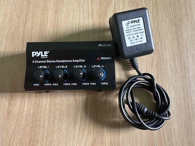 AMPLY TAINGHE STEREO PYLE-PRO PHA 40 (04 KÊNH) 99%