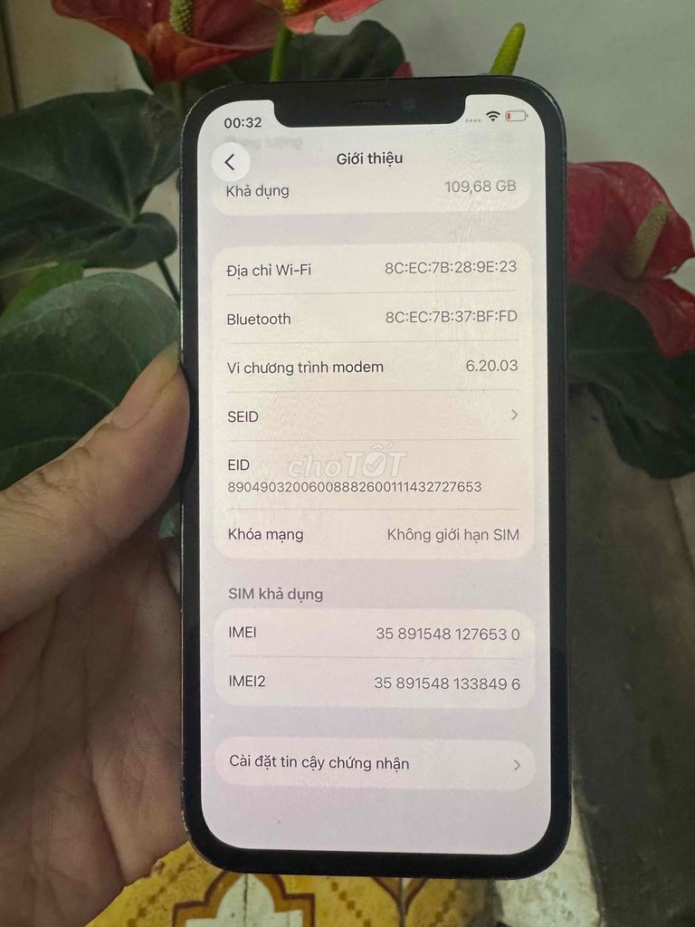Apple iPhone 12 Pro 128GB Xanh , full chức năng. Mua bán Điện thoại tại Quận Hà Đông Hà Nội được đăng bởi Huyền Chang hình 1