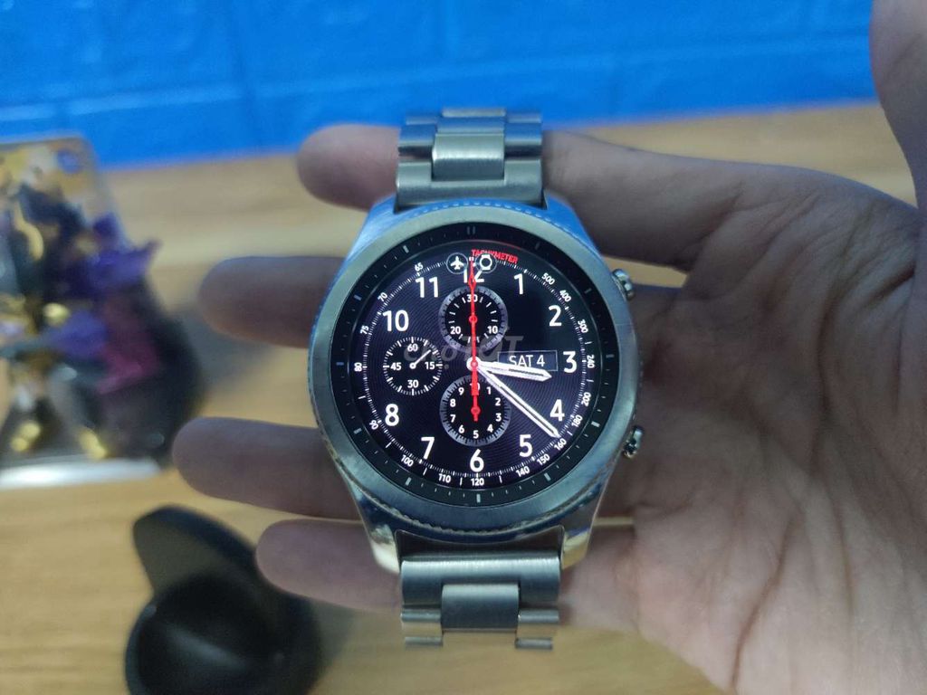 Samsung Gear S3 Classic Bạc Kim loại. Mua bán Thiết bị đeo thông minh tại Quận Hai Bà Trưng Hà Nội được đăng bởi BunsDigi hình 1