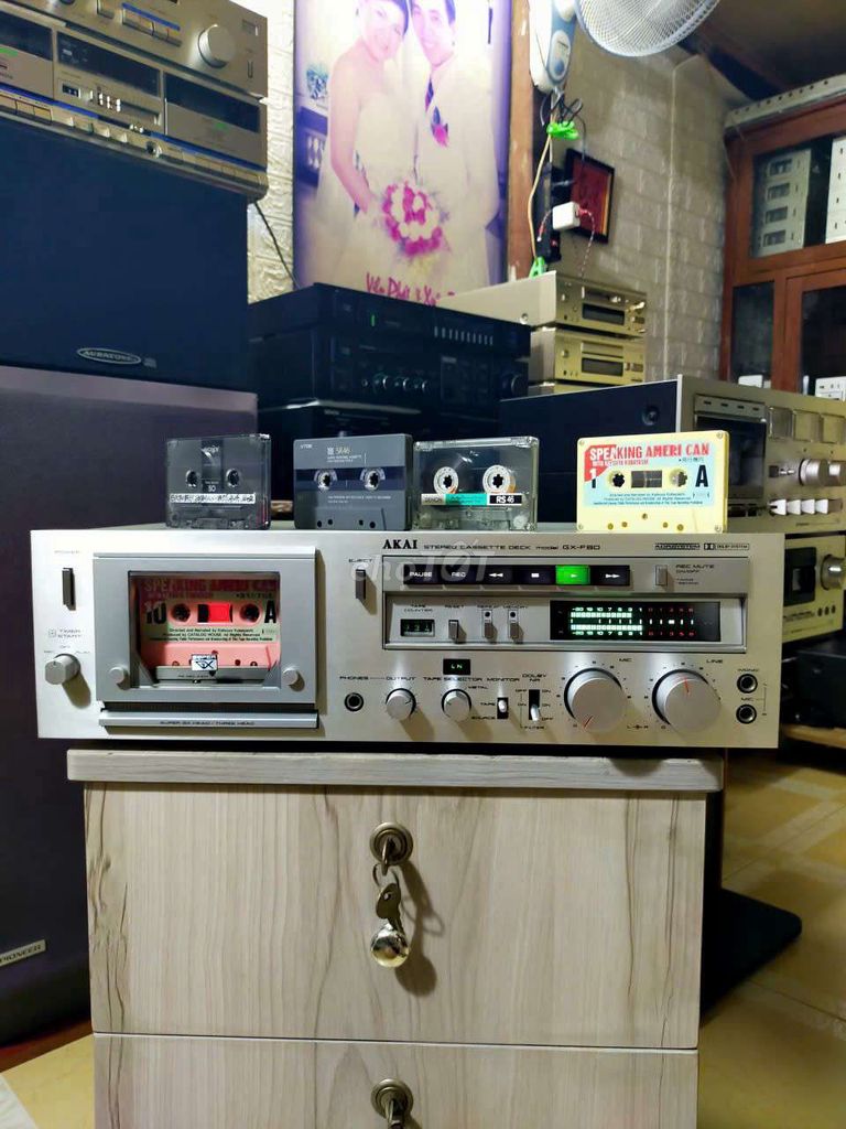 Deck Akai model GX-F80. Mua bán Tivi, Âm thanh tại Quận 6 Tp Hồ Chí Minh được đăng bởi Trí Huỳnh  hình 2