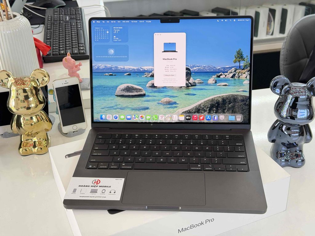 MacBook Pro 14" M5 24GB/1TB VN 6L Sac 5/27 Fullbox. Mua bán Laptop tại Quận 7 Tp Hồ Chí Minh được đăng bởi Hoàng Hiệp Mobile hình 1