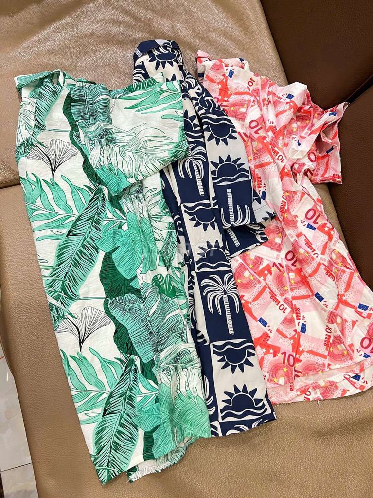thanh lý 99k_3 Áo sơ mi nam hoạ tiết đi biển L, XL. Mua bán Quần áo tại Quận Hoàng Mai Hà Nội được đăng bởi AnTamKids hình 1