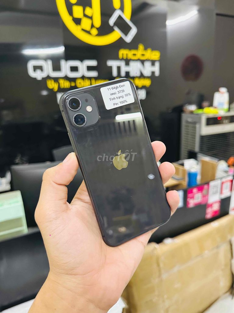 11 64GB QUỐC TẾ PIN 100%