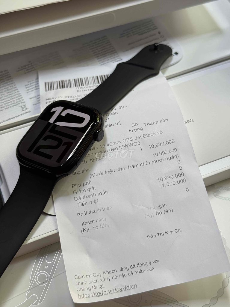 Apple Watch S10/46mm Gps Fullbox Còn BH TGDĐ Mới. Mua bán Thiết bị đeo thông minh tại Quận Sơn Trà Đà Nẵng được đăng bởi Anh Apple Chính Hãng hình 1