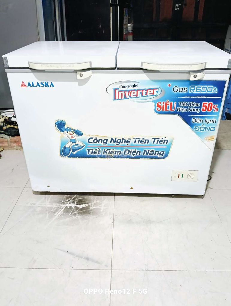 Cần bán tủ đông mát Alaska 300 liy inverter