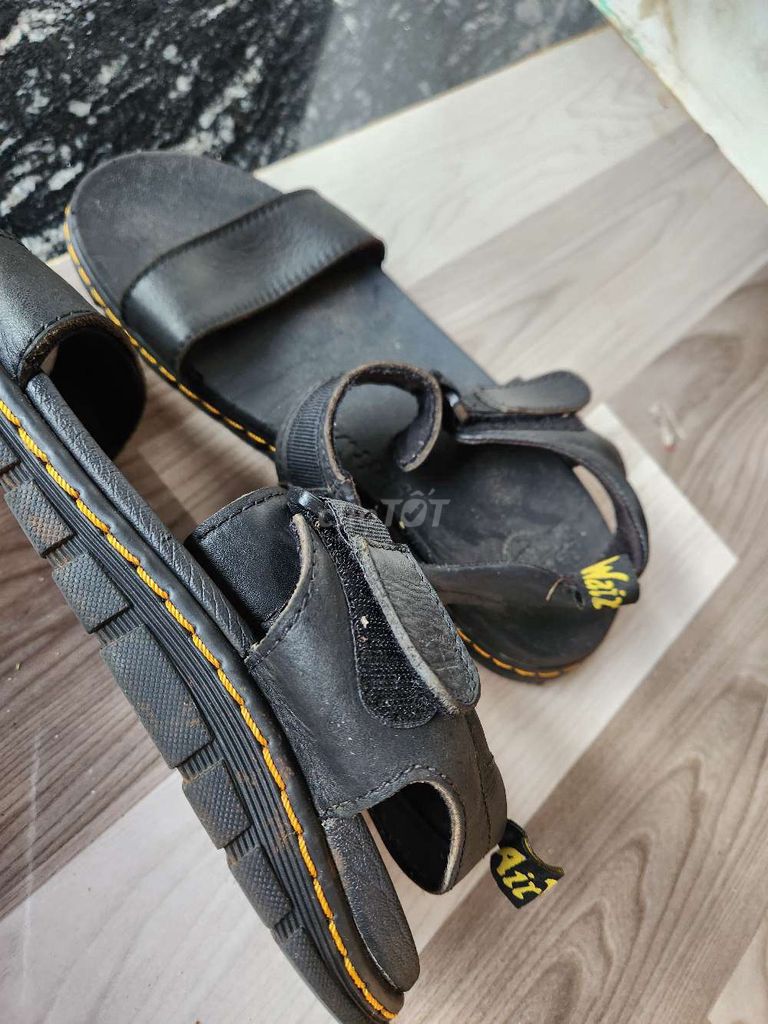 Dép sandal nam da đen. Mua bán Giày dép tại Thành phố Long Khánh Đồng Nai được đăng bởi Hien Nguyen van hình 1