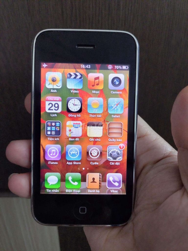 Apple iPhone 3GS 32GB Trắng. Mua bán Điện thoại tại Quận Cầu Giấy Hà Nội được đăng bởi Hoàng Anh Táo Cổ hình 1