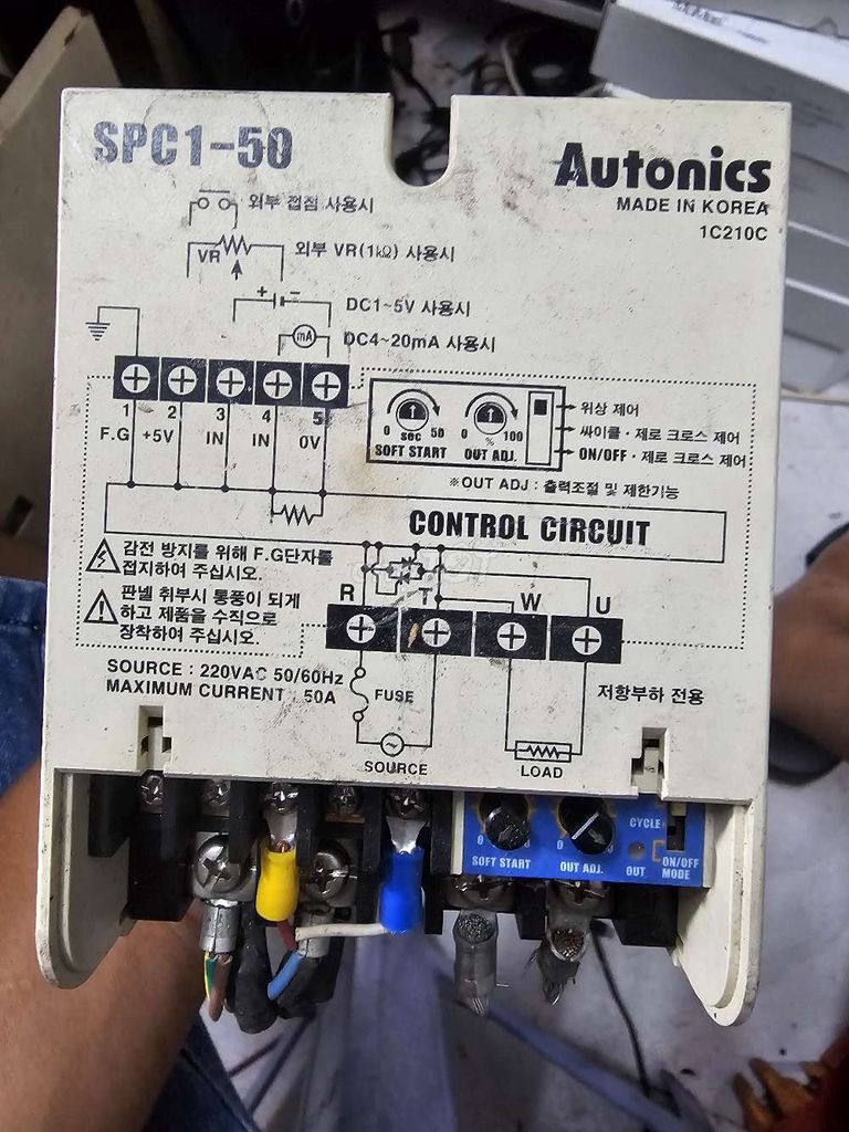 Bộ điều khiển nhiệt độ Autonics SPC1-50 Hàn Quốc. Mua bán Đồ chuyên dụng, Giống nuôi trồng tại Quận Tân Bình Tp Hồ Chí Minh được đăng bởi A phát hình 1