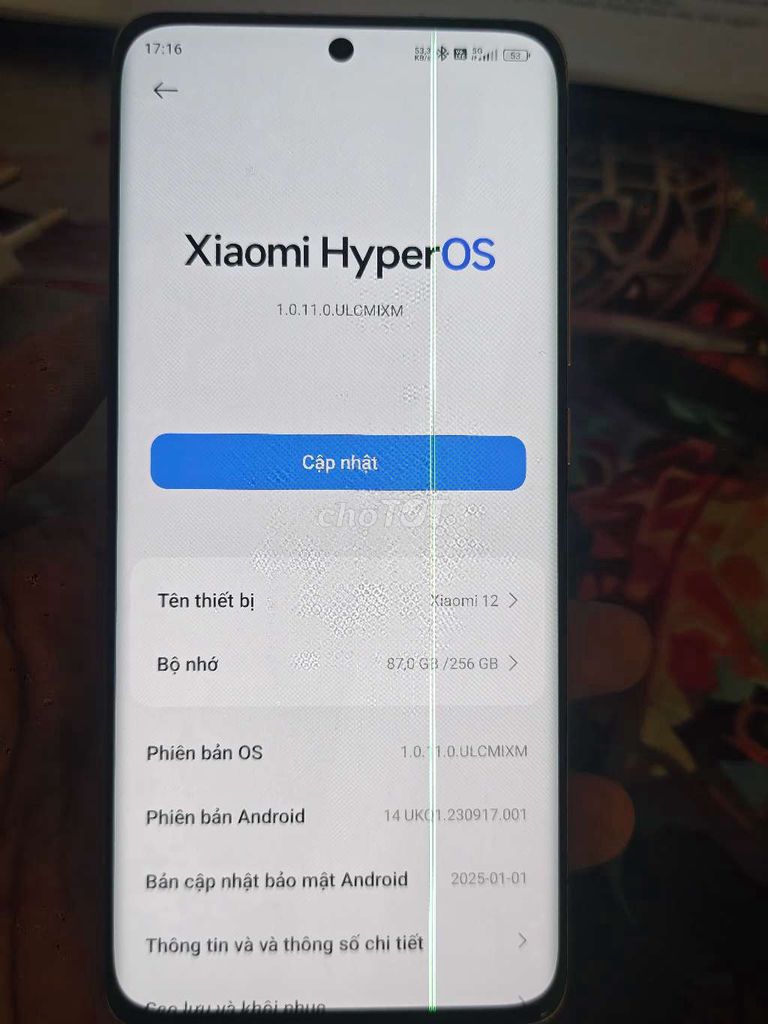 Xiaomi 12 Tím 256GB. Mua bán Điện thoại tại Thị xã Sơn Tây Hà Nội được đăng bởi daci  hình 1