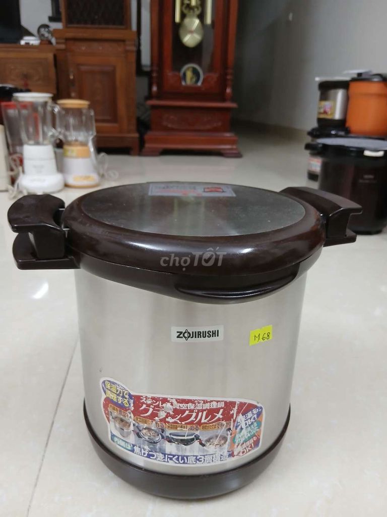 Nồi ủ nhiệt Zojirushi Inox 4.5 lít Nhật Bản. Mua bán Bếp, lò, đồ điện nhà bếp tại Thành phố Chí Linh Hải Dương được đăng bởi Tranthuy hình 1