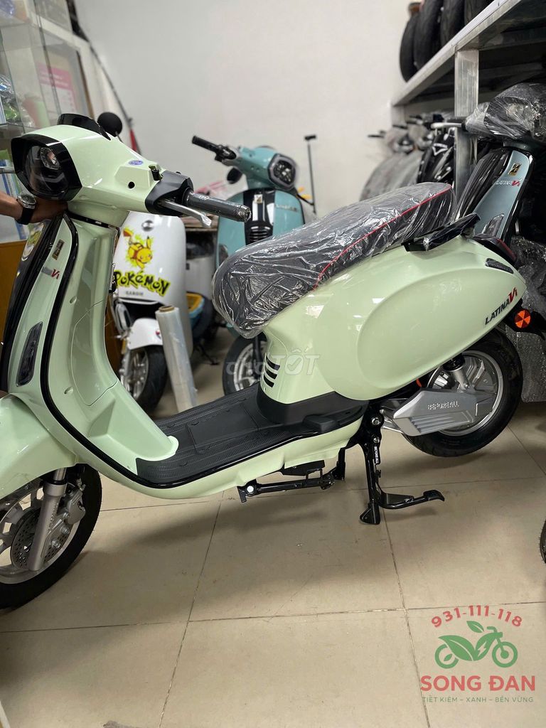 Latina VI màu xanh bơ –cực hiếm và cực nổi bật 🛵. Mua bán Xe điện tại Quận Bình Tân Tp Hồ Chí Minh được đăng bởi Xe Điện Song Đan  Before NPP MN hình 3