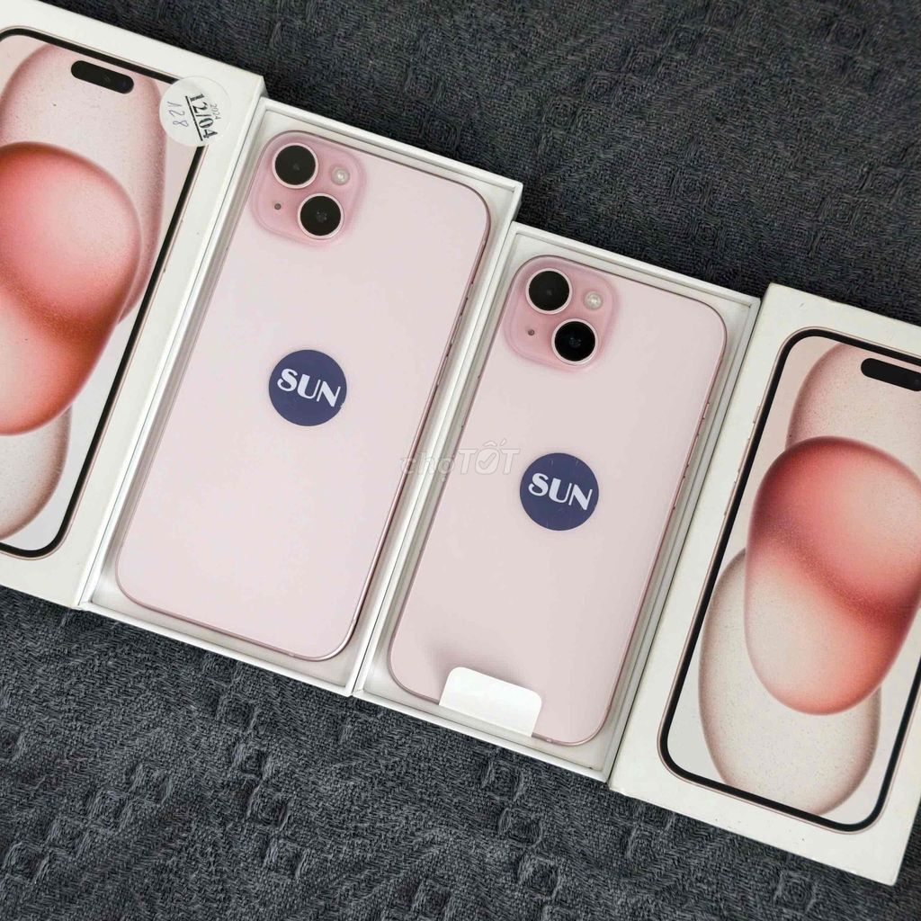 Apple iPhone 15 Plus 256GB Hồng Đã sử dụng. Mua bán Điện thoại tại Quận Ninh Kiều Cần Thơ được đăng bởi SUN APPLE STORE hình 1