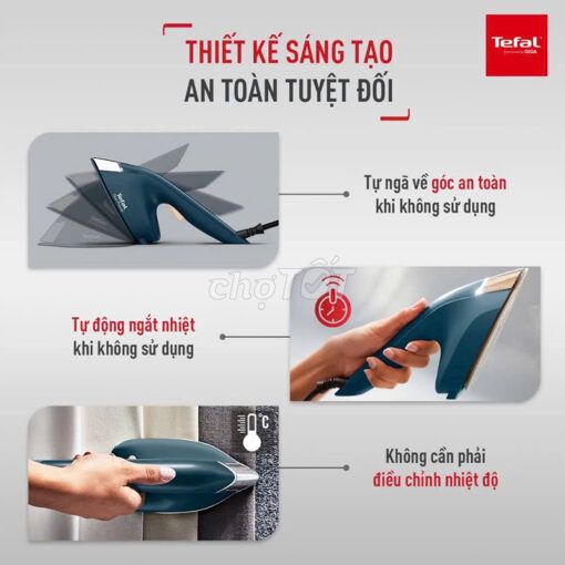 Bàn ủi hơi nước cầm tay kèm thảm ủi Tefal JF4031E0. Mua bán Nội thất, đồ gia dụng khác tại Quận Tân Phú Tp Hồ Chí Minh được đăng bởi Hoàng Minh Long hình 2