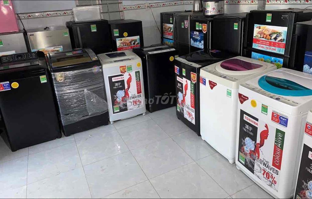 THANH LÝ máy giặt giá chỉ từ 1tr7 bh3tháng bao lăp. Mua bán Máy giặt tại Quận 6 Tp Hồ Chí Minh được đăng bởi Điện Lạnh Phúc Thịnh hình 1