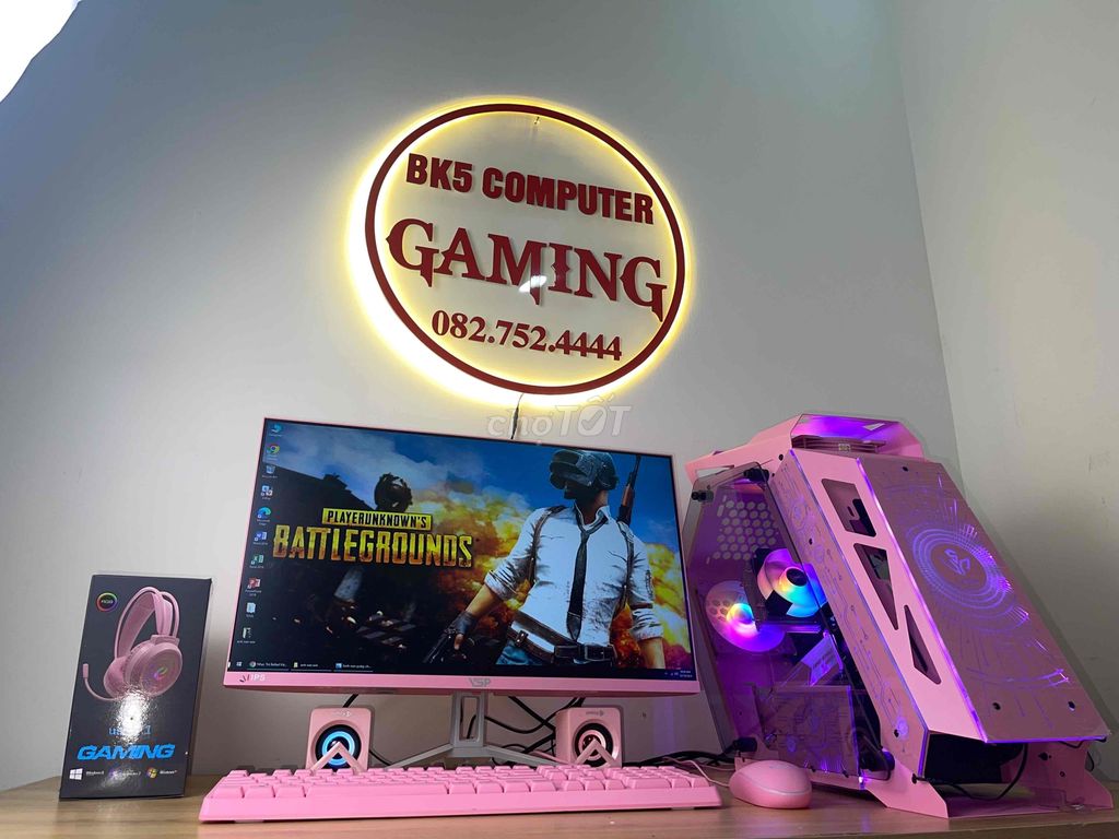 🔴 Bán Bộ PC Gaming i5 Ful Hồng // Làm Việc // Game