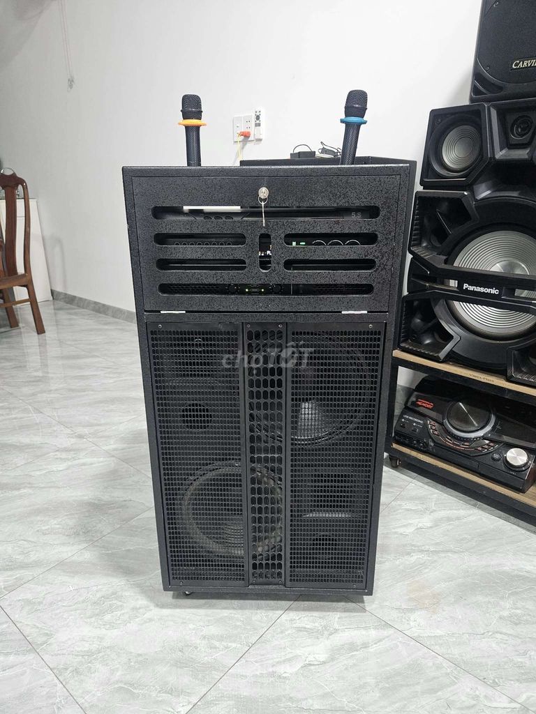 Loa karaoke màu Đen 1200. Mua bán Tivi, Âm thanh tại Huyện Thăng Bình Quảng Nam được đăng bởi  người vô hình  hình 1