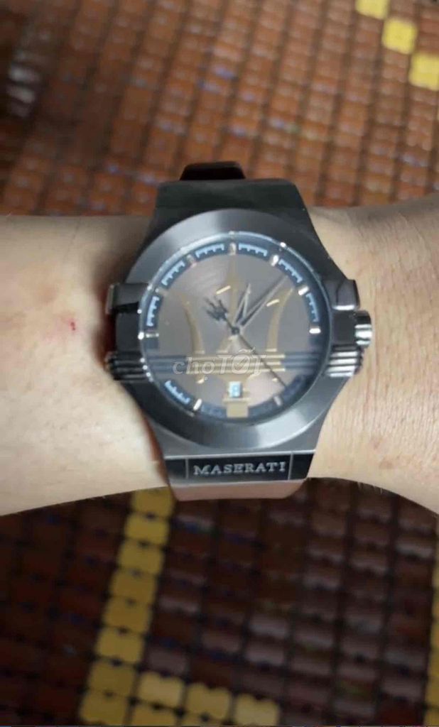 Đồng hồ Maserati Nam 42mm Thép Nâu. Mua bán Đồng hồ tại Thành phố Sa Đéc Đồng Tháp được đăng bởi Phạm Trí hình 1