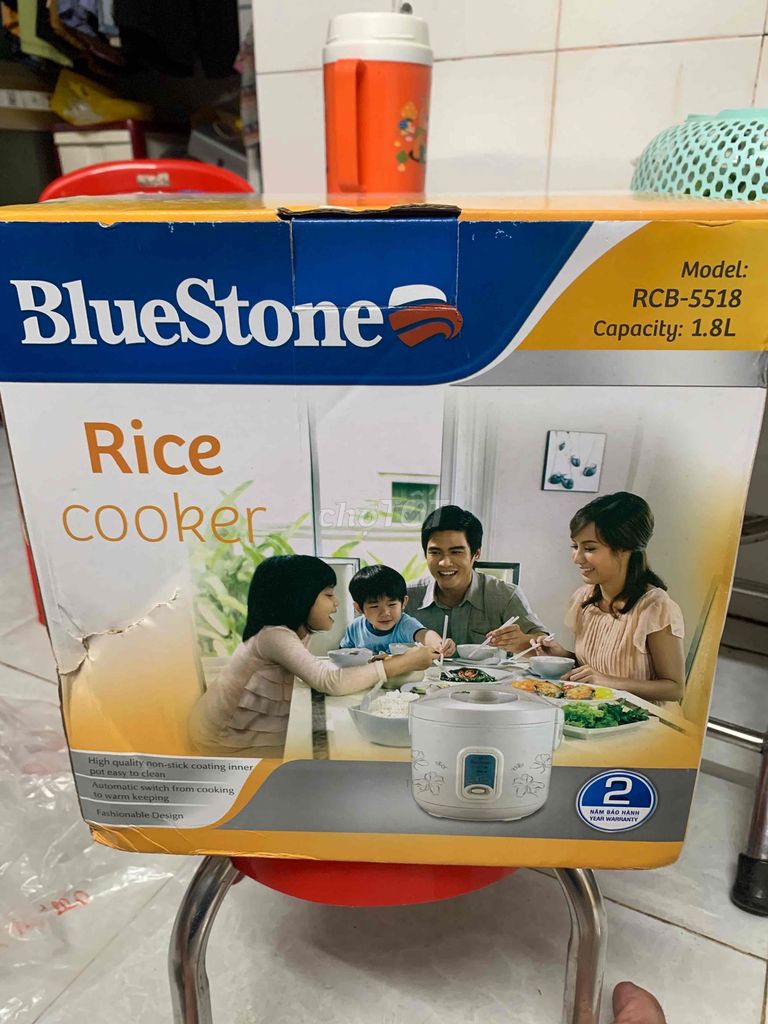 Nồi cơm điện BlueStone RCB-5518 1.8L Trắng. Mua bán Bếp, lò, đồ điện nhà bếp tại Quận Ninh Kiều Cần Thơ được đăng bởi Tony nguyễn hình 1