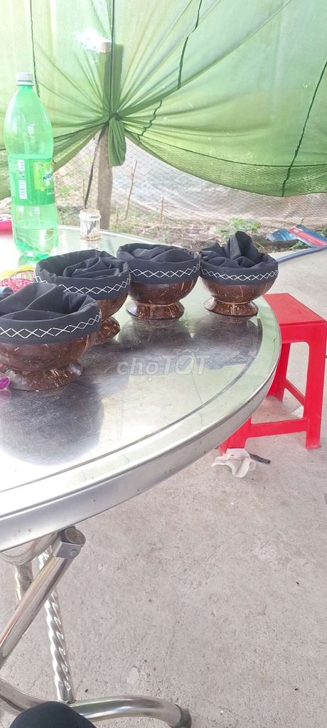 Túi đựng nhái gáo dừa thủ công. Mua bán Túi xách tại Huyện Gò Công Tây Tiền Giang được đăng bởi Không Tiền hình 1