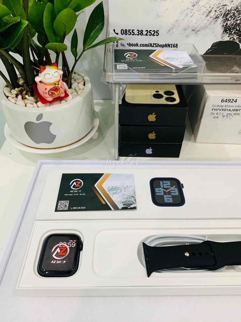 Apple Watch SE2/44 đen midnight fullbox