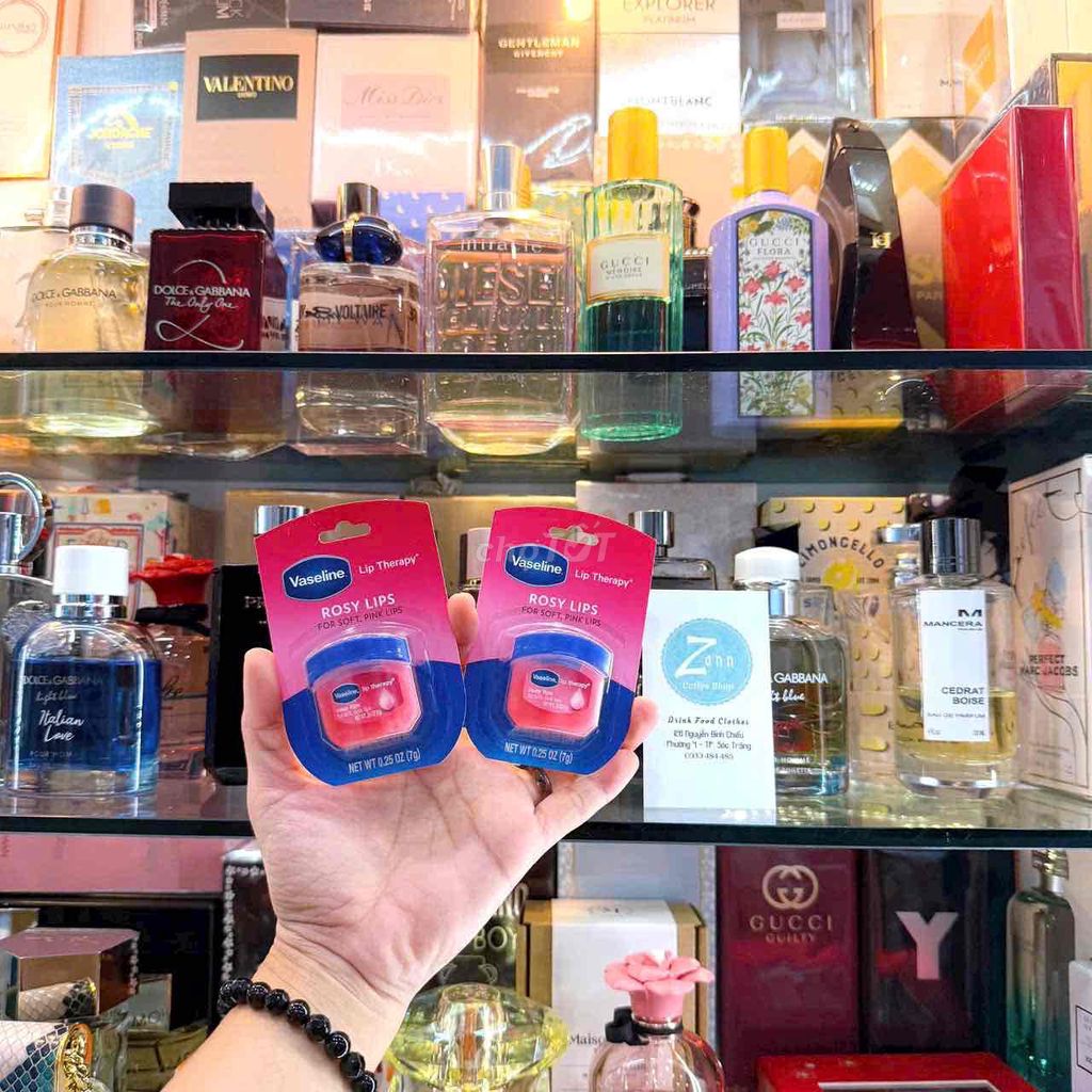 Son dưỡng môi Vaseline Lip Therapy. Mua bán Phụ kiện thời trang khác tại Thành phố Sóc Trăng Sóc Trăng được đăng bởi Zann Coffee Shop hình 1