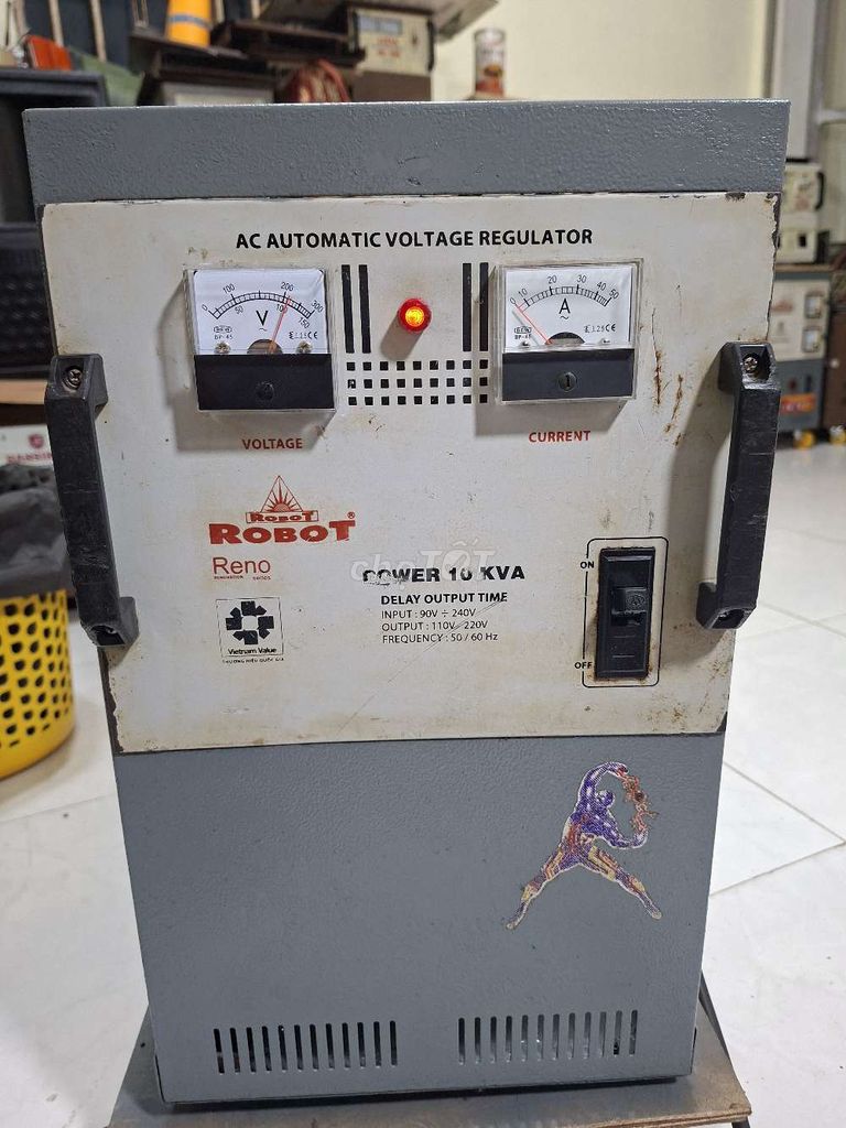 Ổn áp ROBOT Reno 10 kVA Dây đồng. Mua bán Nội thất, đồ gia dụng khác tại Huyện Bến Lức Long An được đăng bởi Tình Tuân Group hình 1