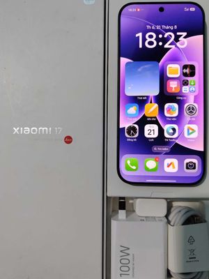 Xiaomi 17 12GB/256GB fullbox đẹp như mới