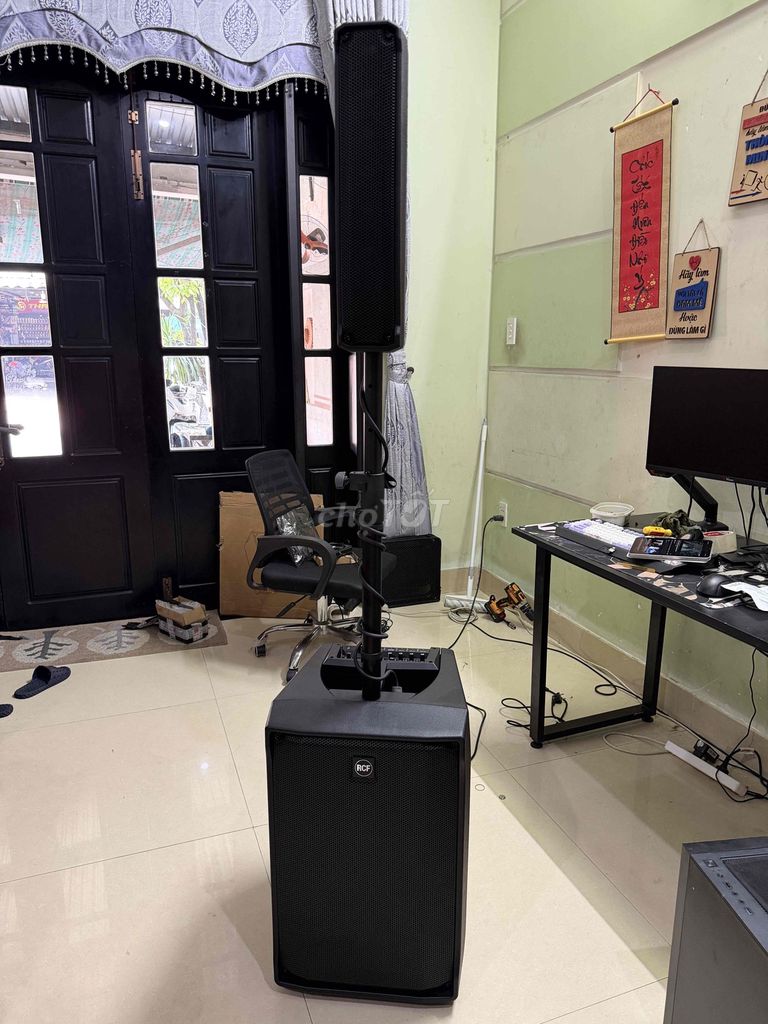 Loa cột RCF Evox Jmix8 Đen. Mua bán Tivi, Âm thanh tại Quận Liên Chiểu Đà Nẵng được đăng bởi Máy Tính Đà Nẵng hình 1