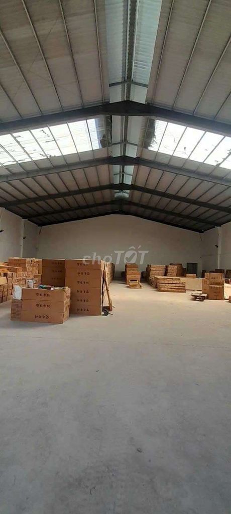 CHO THUÊ THUÊ XƯỞNG 1.000M2 GIÁ THUÊ 55TR/THANG