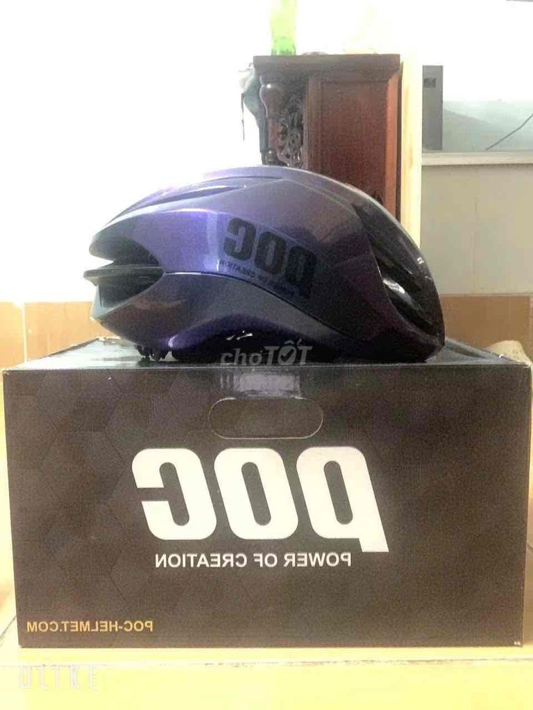 Mũ bảo hiểm POC Tím Unisex. Mua bán Phụ kiện thời trang khác tại Quận Ninh Kiều Cần Thơ được đăng bởi Vinhtran hình 1