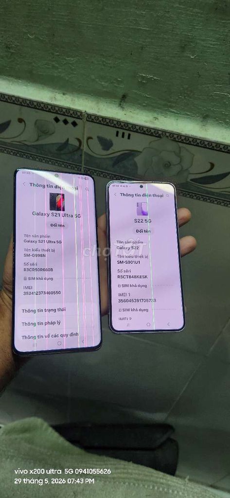 Samsung Galaxy S22 5G 128GB Tím. Mua bán Điện thoại tại Quận 12 Tp Hồ Chí Minh được đăng bởi Lý Thanh hieu hình 1