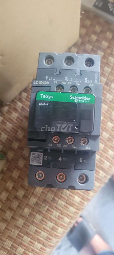 Khởi động từ Schneider LC1D40AB7 40A. Mua bán Đồ dùng văn phòng tại Thành phố Tân An Long An được đăng bởi Quang Huang hình 1