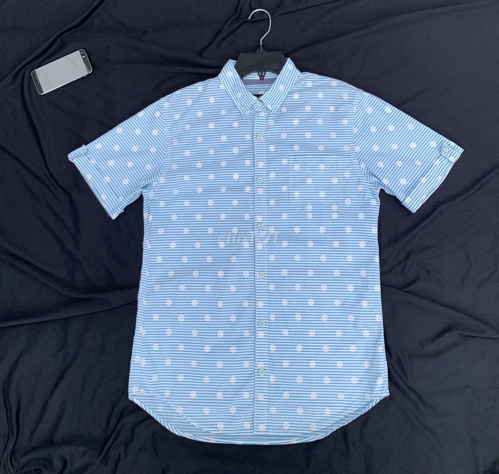 Pass lại Áo sơ mi nam NHẬT - sz M 52-59kg. Mua bán Quần áo tại Quận Gò Vấp Tp Hồ Chí Minh được đăng bởi Shop Second Hand hình 1