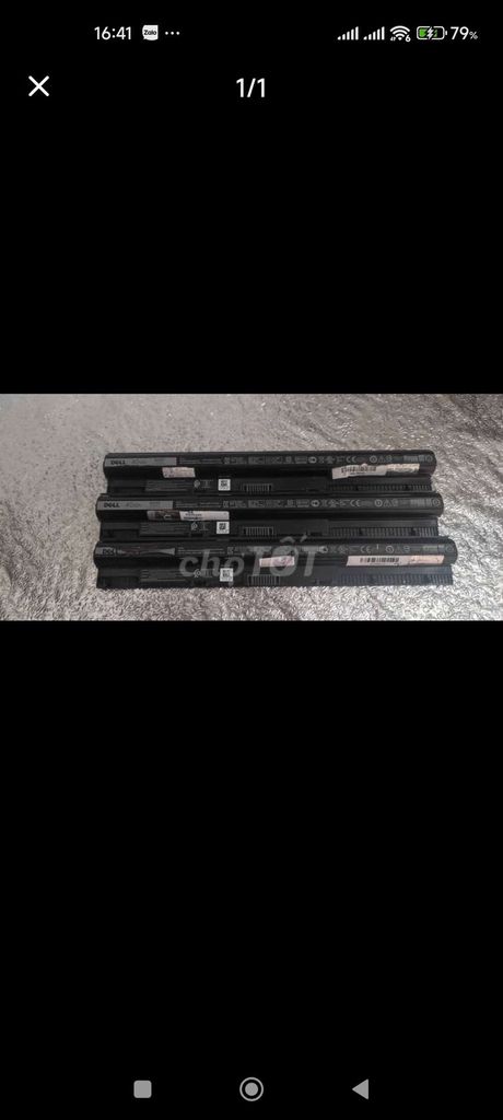 Pin laptop Dell Vostro 3467 Đã sử dụng. Mua bán Linh kiện (RAM, Card...) tại Quận 4 Tp Hồ Chí Minh được đăng bởi Trần Huy Ngữ hình 1