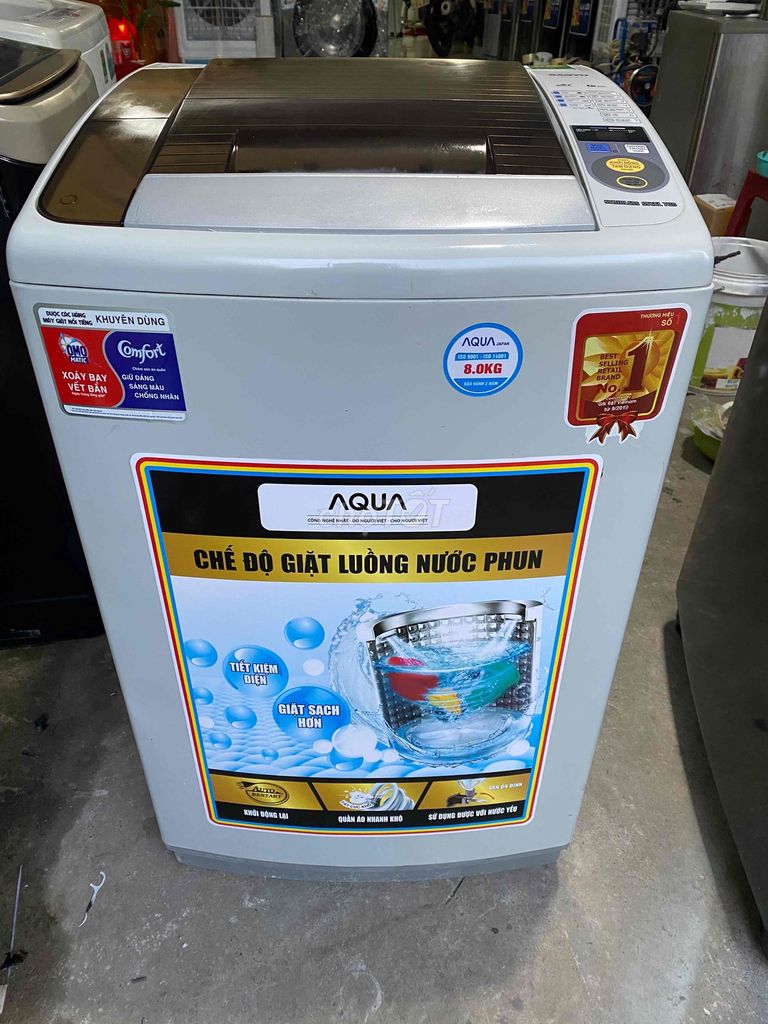 máy giặt sanyo aqua 8kg