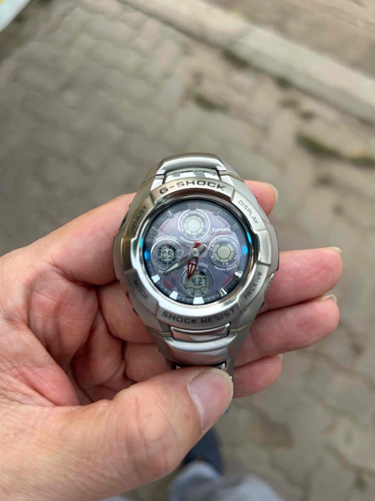 Đồng hồ Casio G-Shock GW-1200J Nam Bạc. Mua bán Đồng hồ tại Huyện Đông Anh Hà Nội được đăng bởi Minh hình 1