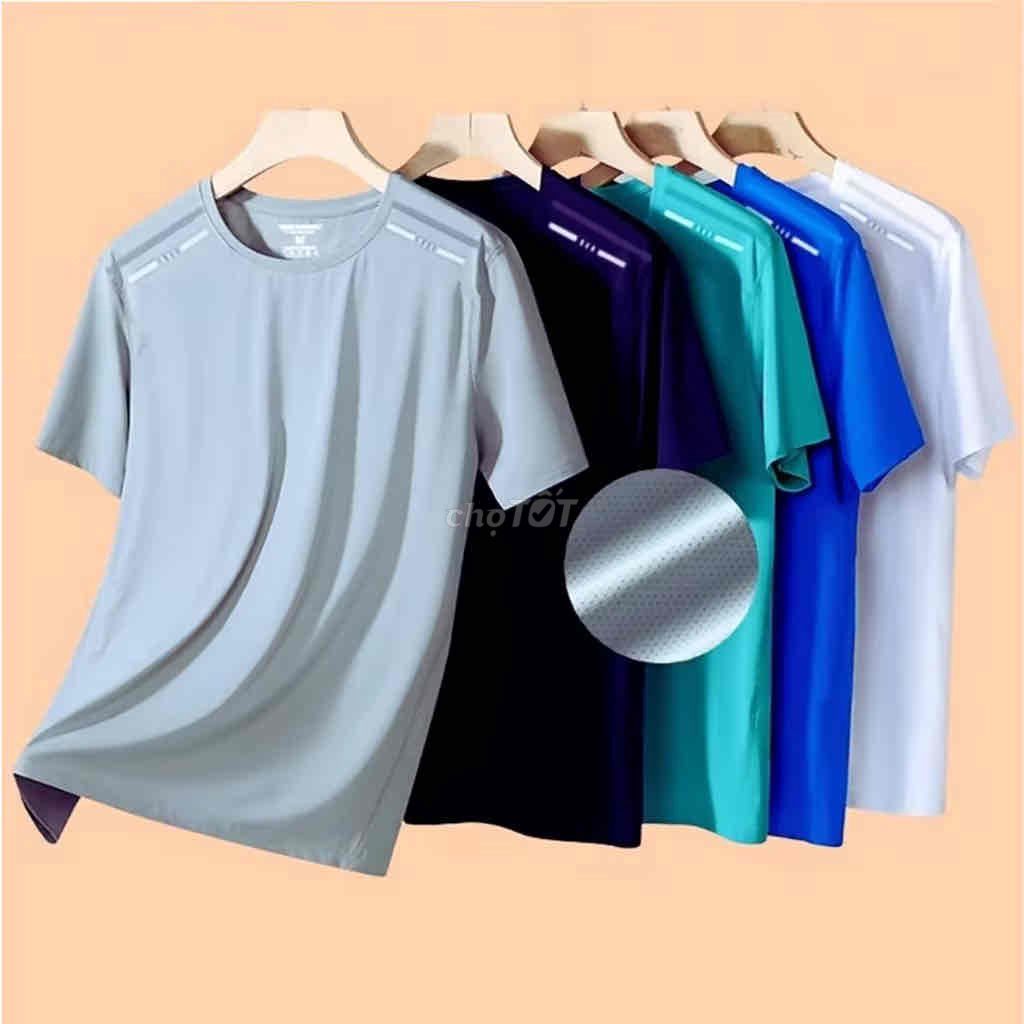 ÁO THUN THỂ THAO NAM VẢI THÔNG HƠI MỀM MỊN CO GIÃN. Mua bán Quần áo tại Huyện Châu Đức Bà Rịa - Vũng Tàu được đăng bởi Nguyễn Bình Minh hình 1