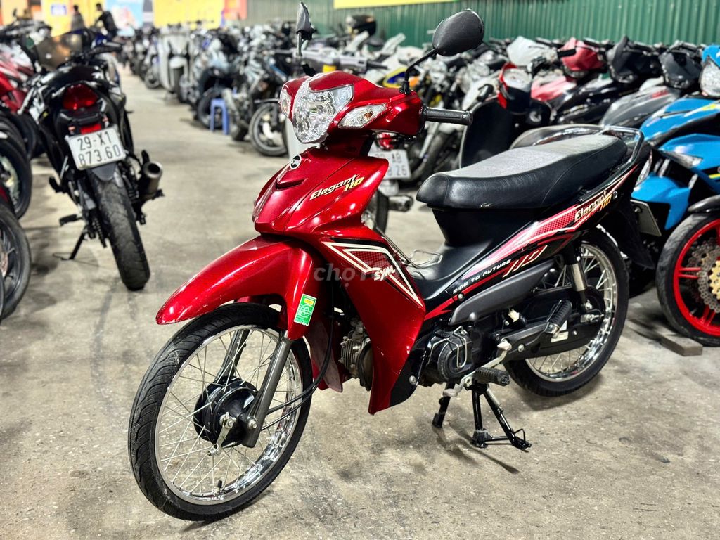 XE MÁYTHANH TÙNG_ELEGENT 110CC ĐỎ LƯỚT BAO ZIN. Mua bán Xe máy tại Quận Nam Từ Liêm Hà Nội được đăng bởi THANH TÙNG hình 5
