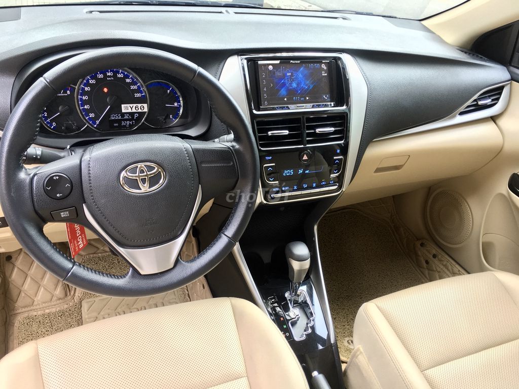 0886989198 - Toyota VIOS G 2019 .mầu trắng. Đã đi 32000