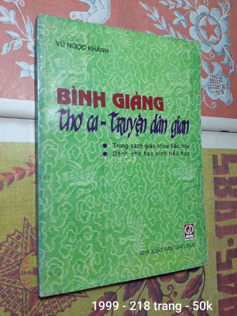 Bình giảng thơ ca truyện dân gian