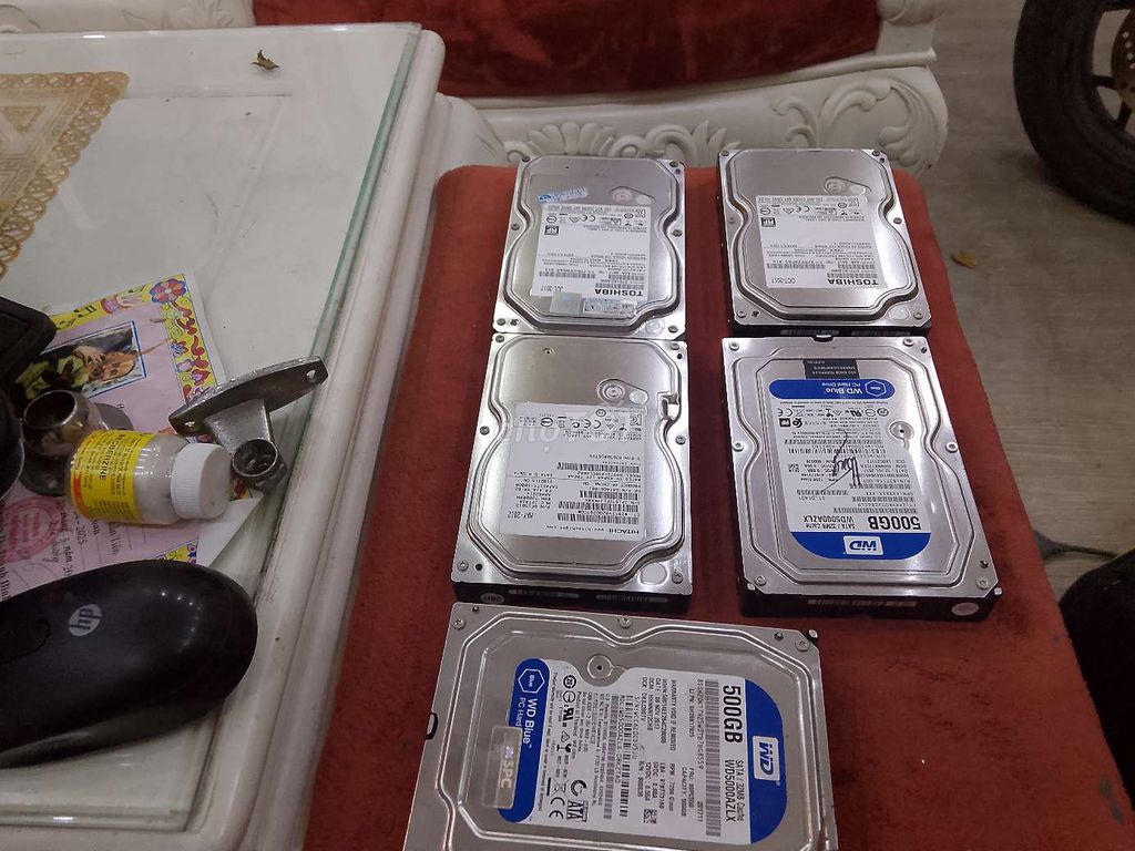 Ổ cứng HDD 500GB WD, Toshiba, Hitachi đã sử dụng. Mua bán Linh kiện (RAM, Card...) tại Quận Thanh Xuân Hà Nội được đăng bởi nguyen duc cuong hình 1