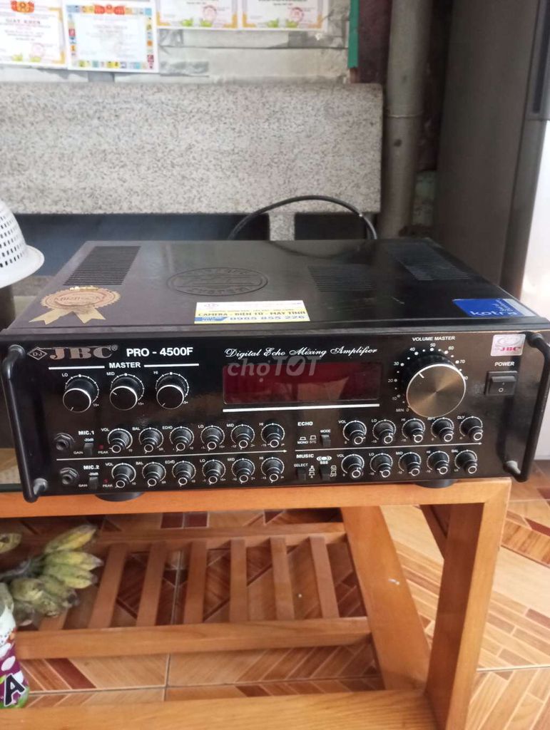 Amply JBC PRO-4500F Digital Echo Mixing Đen. Mua bán Tivi, Âm thanh tại Thị xã Tân Uyên Bình Dương được đăng bởi Hoàng hình 1