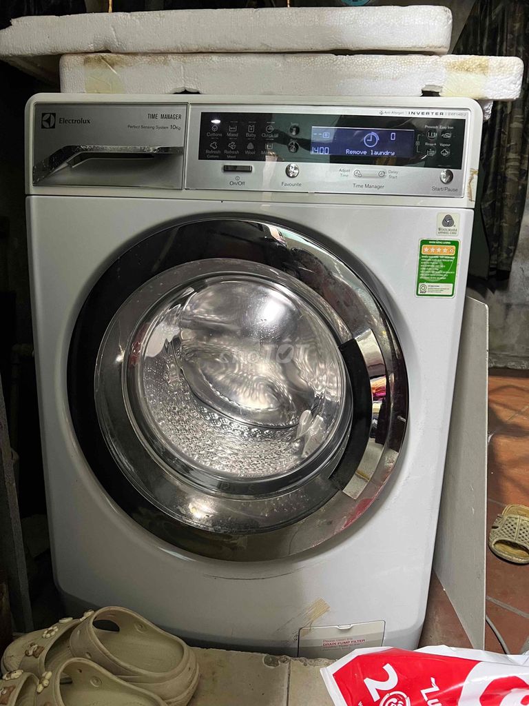 Máy giặt Electrolux cửa trước 10kg Inverter Trắng. Mua bán Máy giặt tại Quận Hai Bà Trưng Hà Nội được đăng bởi Hương Ly hình 1