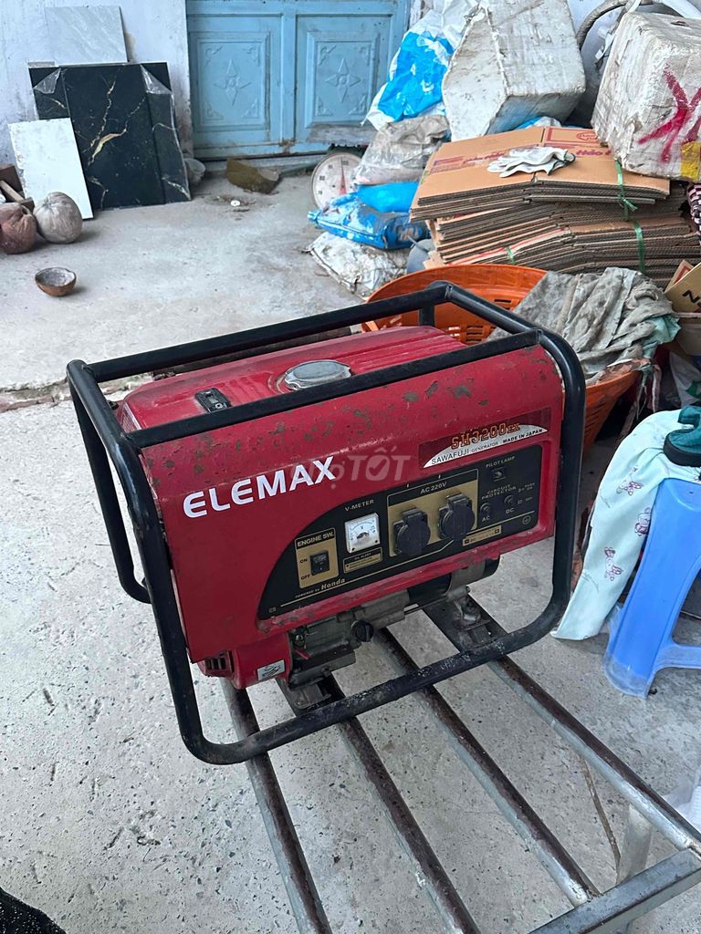 Máy phát điện Elemax SH3200EX Đỏ. Mua bán Đồ chuyên dụng, Giống nuôi trồng tại Quận Ninh Kiều Cần Thơ được đăng bởi Trọng Nhân hình 1