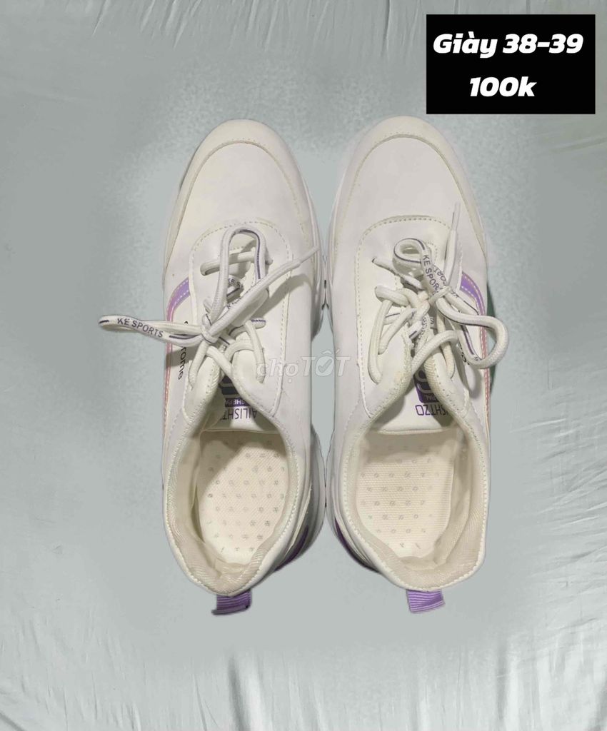 Giày thể thao nữ thoáng khí size 38-39. Mua bán Giày dép tại Huyện Chợ Gạo Tiền Giang được đăng bởi Lê Kim hình 1
