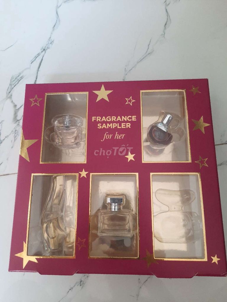 Nước hoa Nữ Macys Fragrance Sampler 4 chai. Mua bán Nước hoa tại Quận Bình Tân Tp Hồ Chí Minh được đăng bởi Tin Võ hình 1