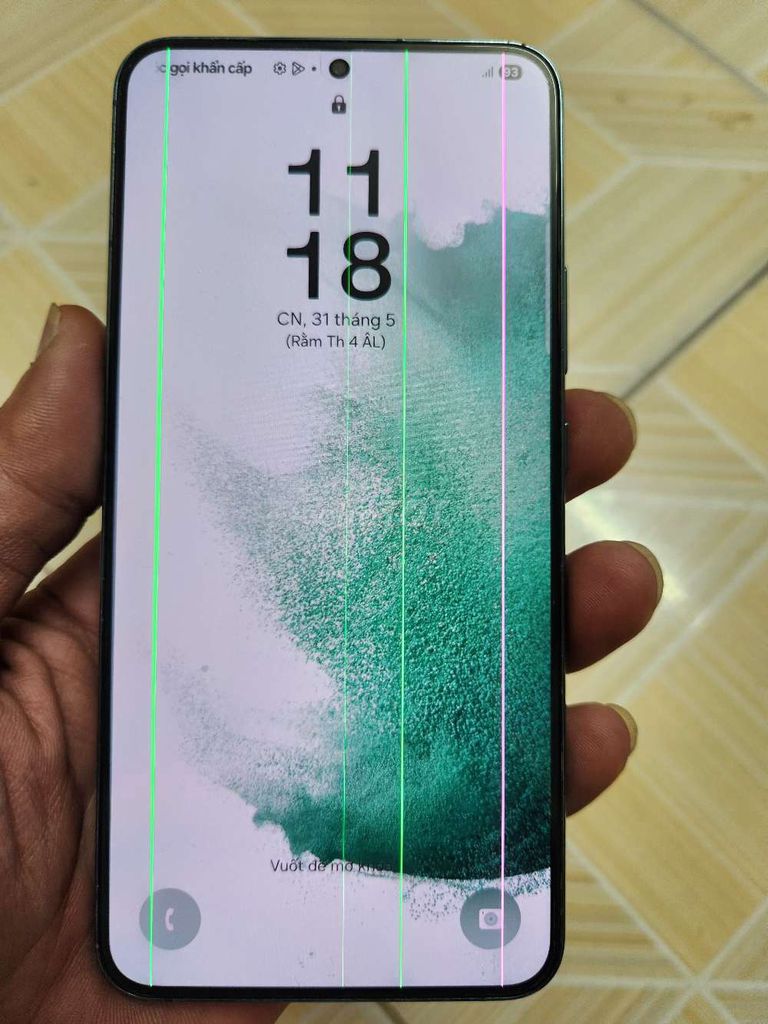 Samsung S22 Plus 128GB Đen màn sọc. Mua bán Điện thoại tại Quận Bình Thạnh Tp Hồ Chí Minh được đăng bởi phúc hình 1
