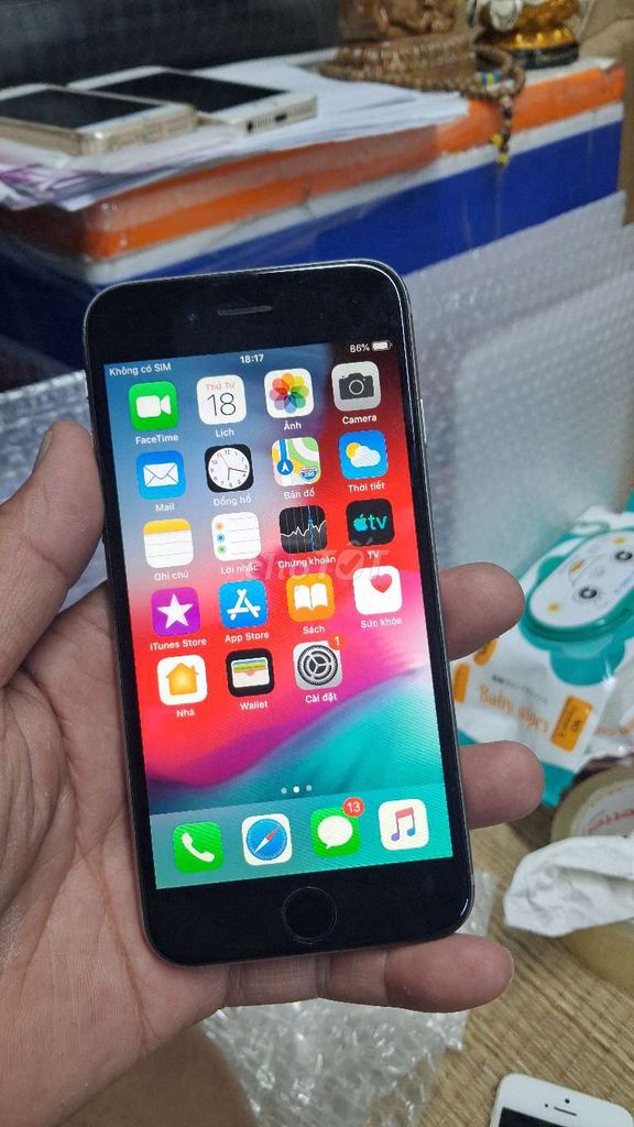 Apple iPhone 6 64GB Bạc. Mua bán Điện thoại tại Quận Tân Phú Tp Hồ Chí Minh được đăng bởi Lộc Phát  hình 1