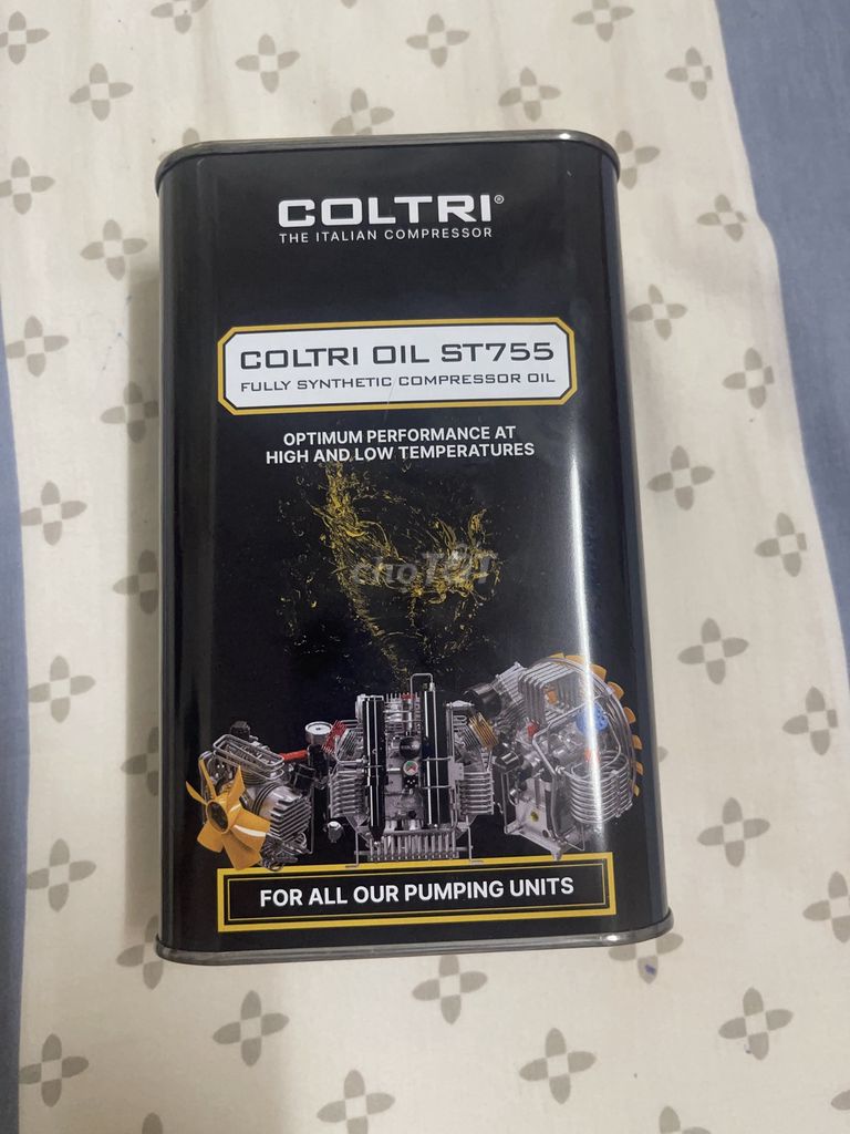 Dầu nhớt máy nén khí thở coltri, xuất xứ của ý. Mua bán Phụ tùng xe tại Huyện Diên Khánh Khánh Hòa được đăng bởi Bi rain hình 2